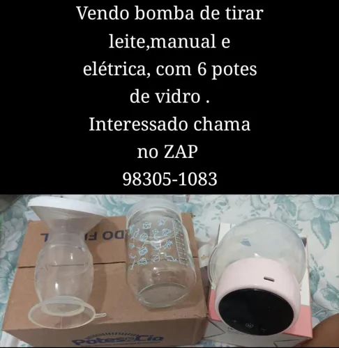 Bomba de tirar leite automático