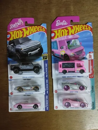 Hot wheels série Barbie