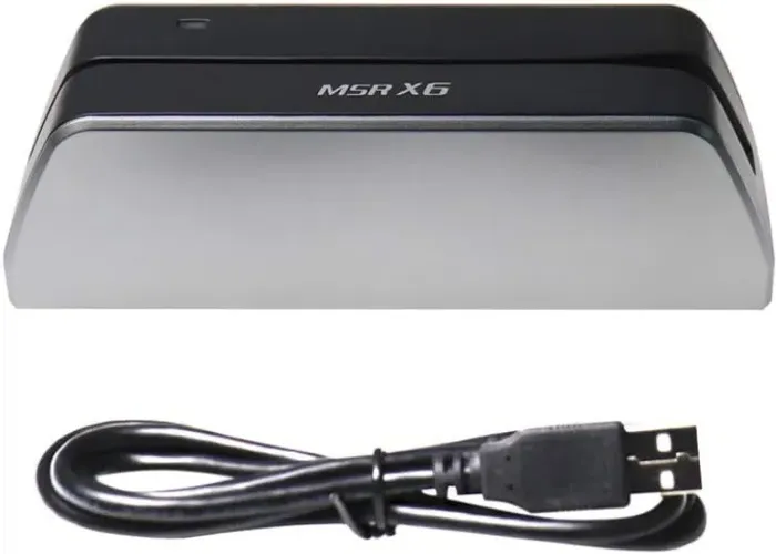 LEITOR GRAVADOR DE CARTÕES MAGNÉTICOS DEFTUN MSR X6