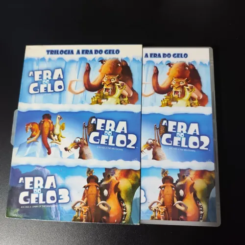 Box Trilogia A Era do Gelo 1, 2 e 3 | Original Perfeito Estado colecionável