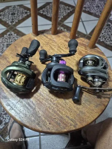 Vendo kit com 3 molinetes