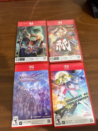 Jogos lacrados e semi novos Switch 2