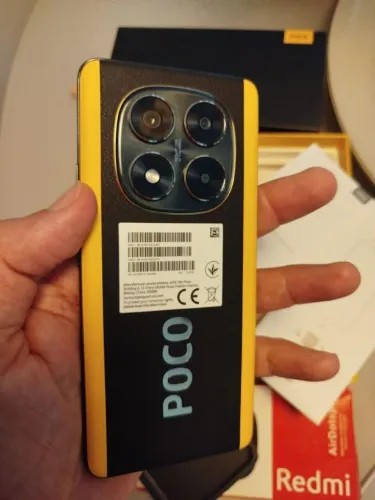 Xiaomi poco x7 de 512 GB amarelo 5G