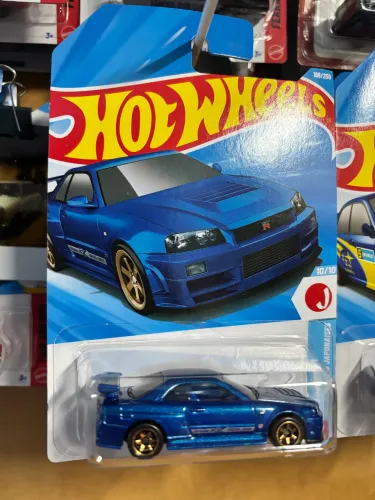 Hotwheels Nissan Skyline Gtr BNR34