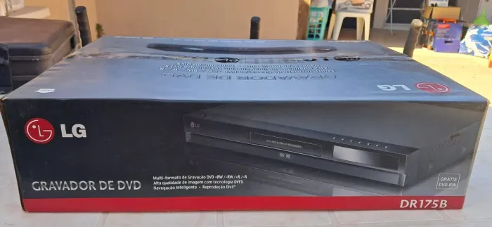 Gravador de DVD LG DR275B novo
