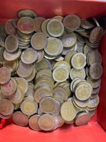 1kg de moedas argentinas para colecionar revender argentina