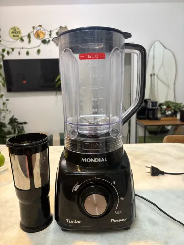 Liquidificador Mondial Turbo Power com Filtro