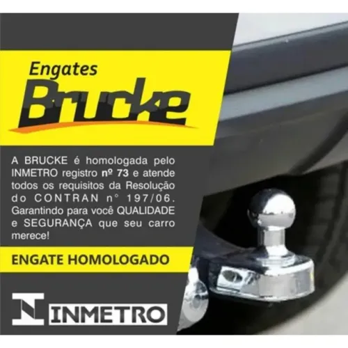 Engate de reboque Brucke e Reforcel varios carros