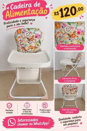 Cadeira de alimentação