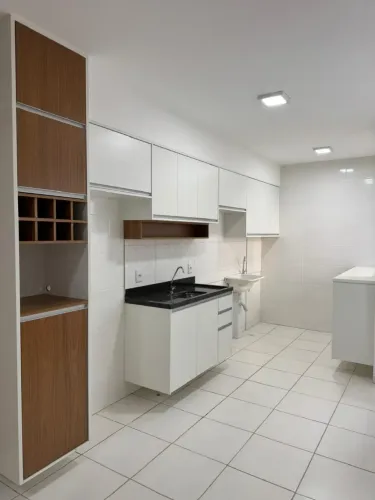 Residencial Fruta do Conde, Apartamento com 52m², Novo e com Armários, 2/4, Suíte, Elevado