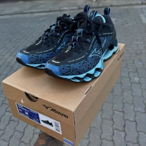 mizuno prophecy 13 azul e preto original