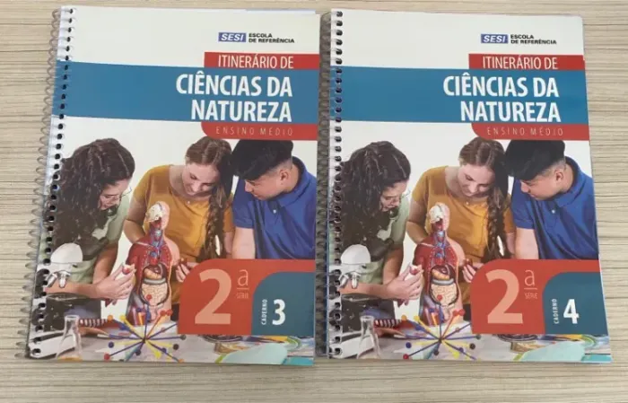 Livros Itinerário de Ciência da Natureza 2o Ano do Ensino Médio novos