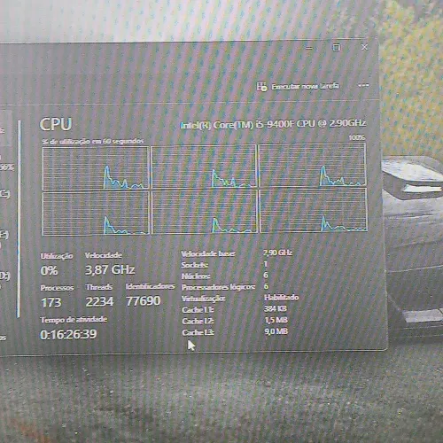 Kit Intel, i5 9400f + h310m + 8gb ram + HD1tb + cooler stock