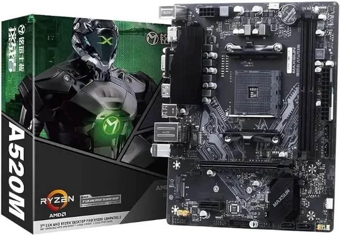 Ryzen 4500 6/12 4.1 Ghz + A520m Mancer Challenger 