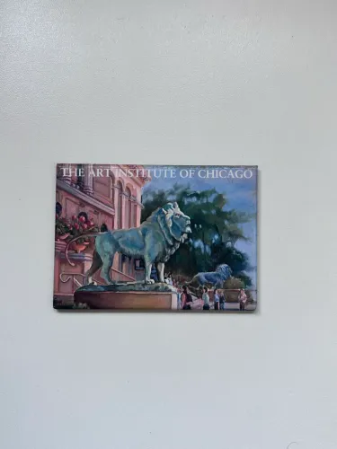 imã de geladeira - instituto de arte de chicago, Estados Unidos