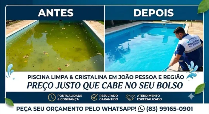 Limpeza de piscina