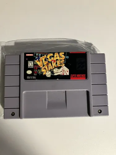 Cartucho Vegas Stakes - Super Nintendo ( Original )