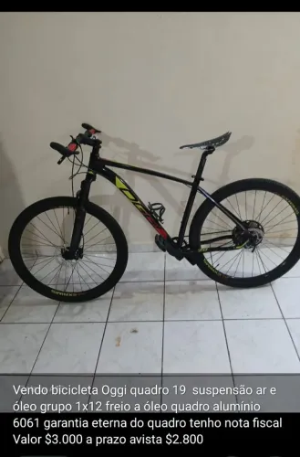 Vendo bicicleta oggi 7.0
