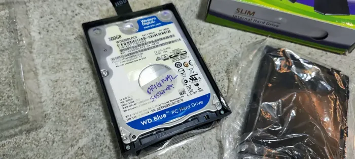 HD interno 500gb para Xbox 360 travado, sistema original