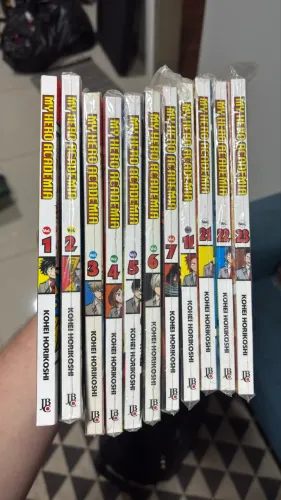 Mangá My Hero Academia (Boku no Hero), 11 volumes, JBC