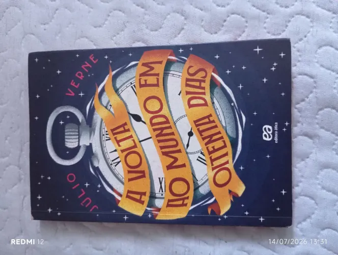 Livro A Volta ao Mundo em Oitenta Dias