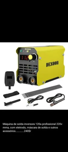 Máquina de solda inversora Desson