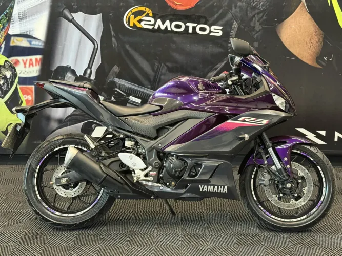 Yamaha YZF R-3 320 * 2024 * Roxa  * Documento 2026 pago