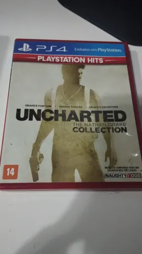 Uncharted Collection - mídia física PS4