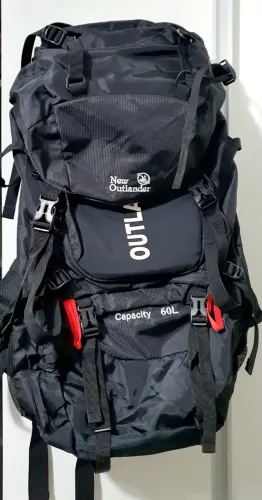 Mochila Cargueira Camping/Caminhada New Outlander 60L (ORIGINAL). Nova Nunca Foi Usada!