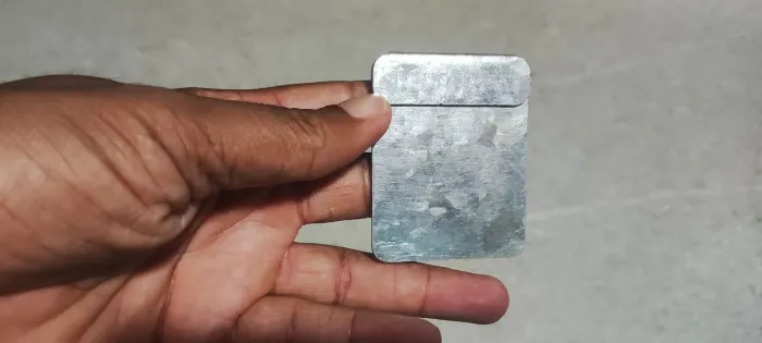 chapa metálica para suporte magnético