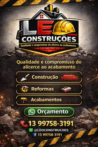 PEDREIRO / SERVIÇOS DE CONSTRUÇÃO E REFORMA