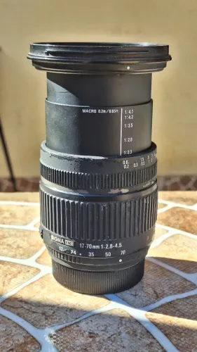 Lente Sigma DC 17-70 2.8-4.5 para Nikon