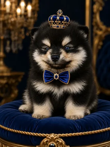 Filhote Spitz Alemão Macho
