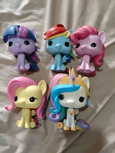 Lote 5 Funko Pop originais My Little Pony