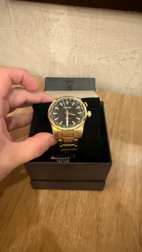 Relógio Orient Dourado novíssimo