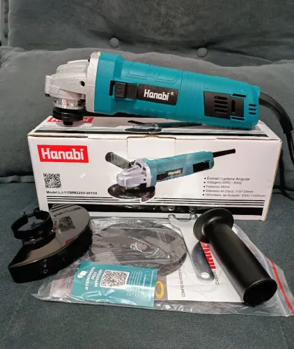 Lixadeira/Esmerilhadeira com controle de velocidade 850w HANABI