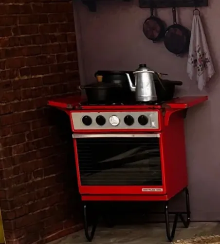 Vendo Fogão Vintage Vermelho