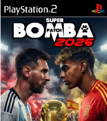 Bomba Patch 2026 PS2 Atualizado Futebol Brasileiro Elencos 2026 Mídia Física.