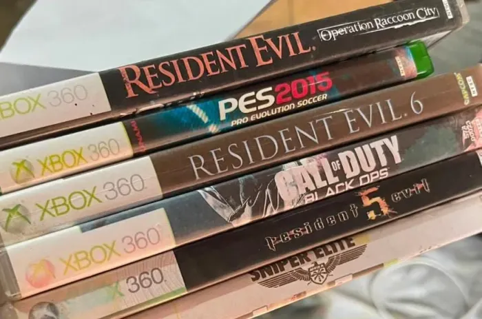 7 jogos de xbox 360 por 60