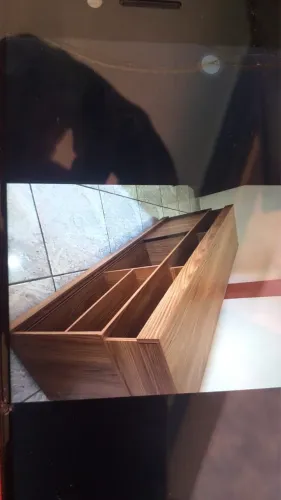 Rack recém montado, bem novo