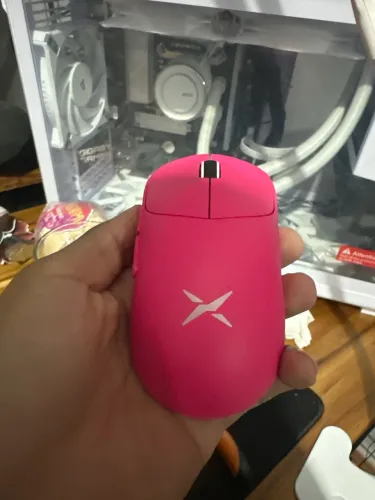Mouse Delux M400 Pink (NOVO)