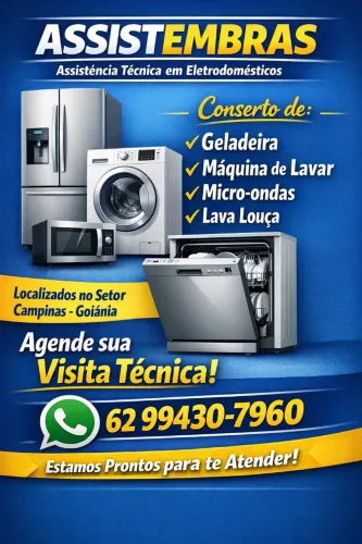 Assistência técnica em Eletrodomésticos