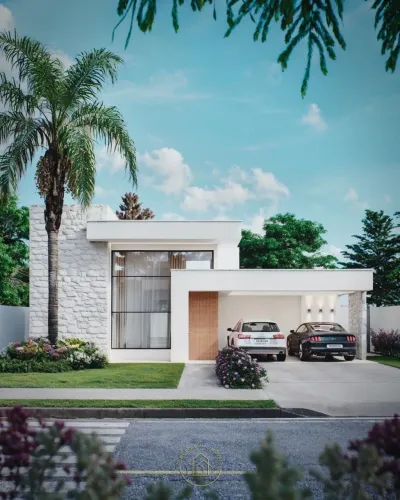 Casa com 3 quartos, sendo 2 suítes, churrasqueira, piscina no Alphaville, Rio das Ostras/R