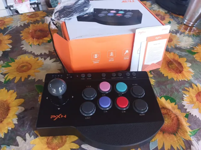 Controle arcade pxn, Xbox, PlayStation, switch e pc