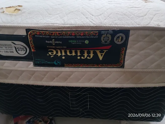 Cama box de solteiro