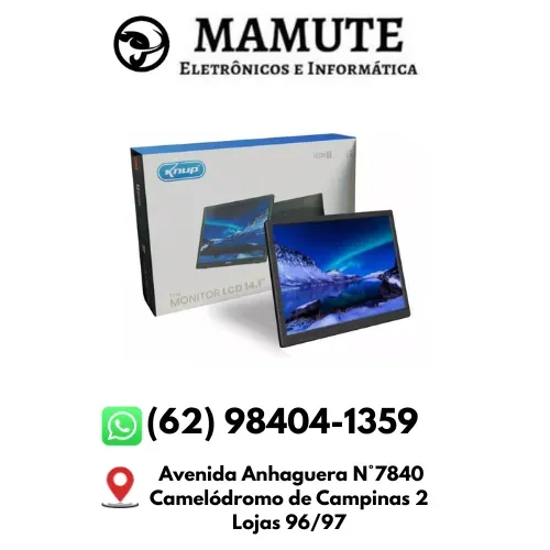 Tv Portátil Digital 14 Polegadas Led Hd Usb Hdmi Sd Monitor