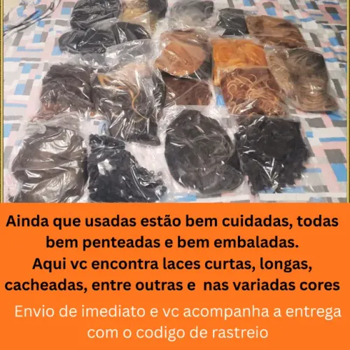 Lote de 19 Laces Usadas Na Embalagens