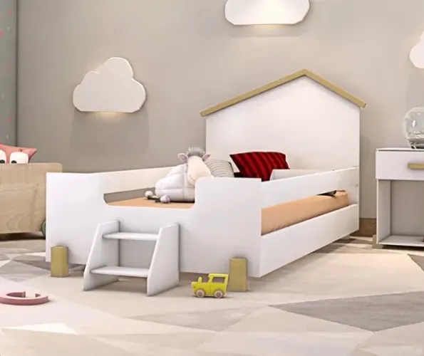 Cama infantil de menina 