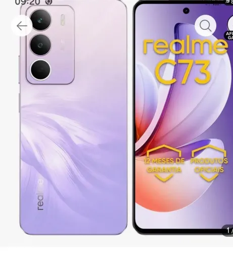Realme c73 128gb, 4gb + 8gb ram