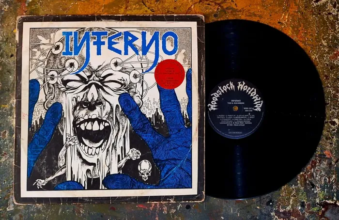 Inferno - Lp Tod & Wahnsinn, Edição Nacional de 1988, Ratos de Porão